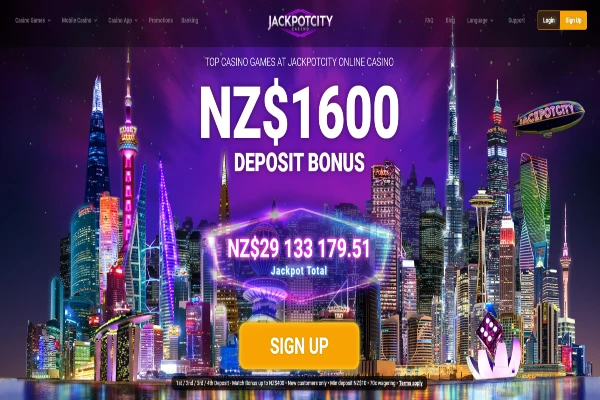 jackpot city casino NZ