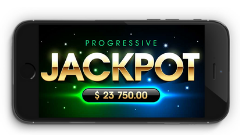 Progressive Jackpot on Mobile