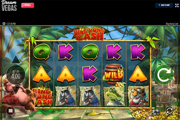 Dream Vegas Casino pokie games