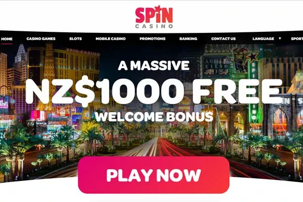 spin casino home