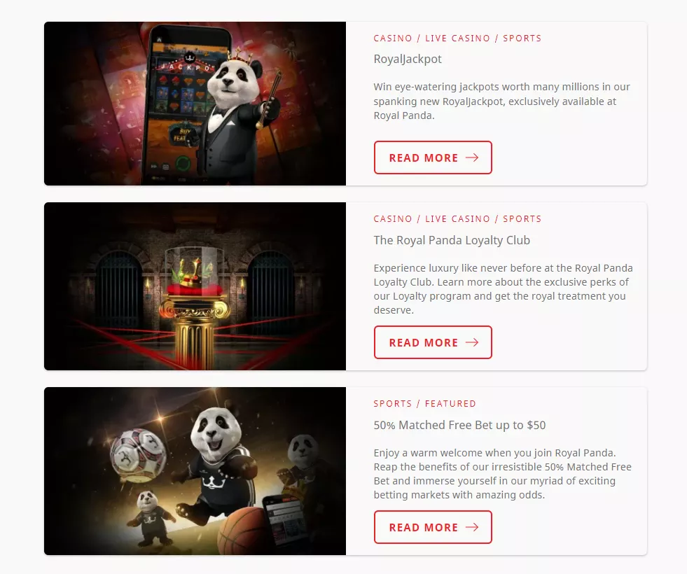 royal panda sport betting