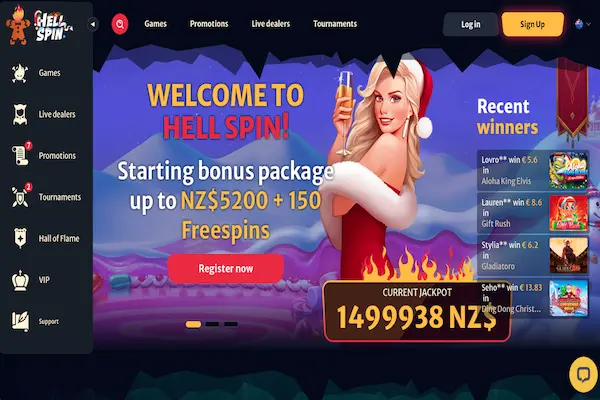 Hellspin casino NZ