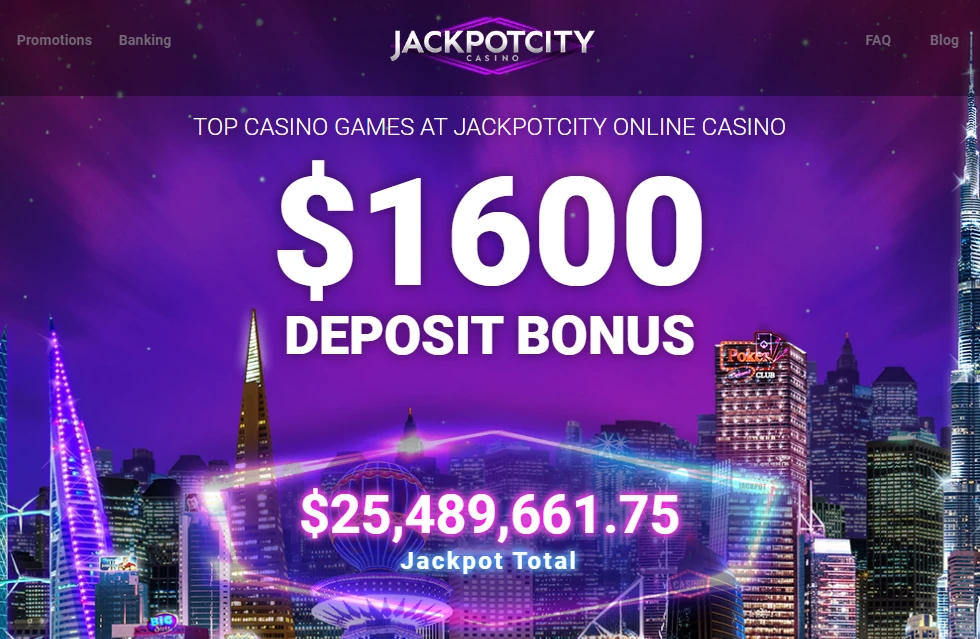 jackpot city casino welcome bonus