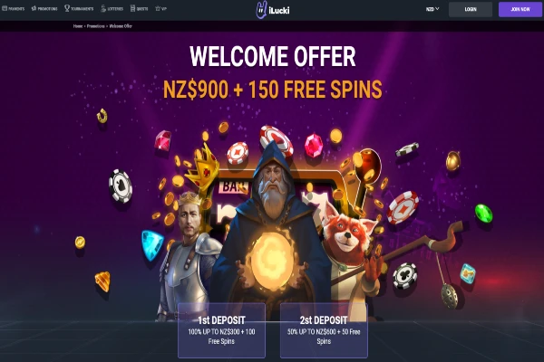 ilucki casino welcome offer