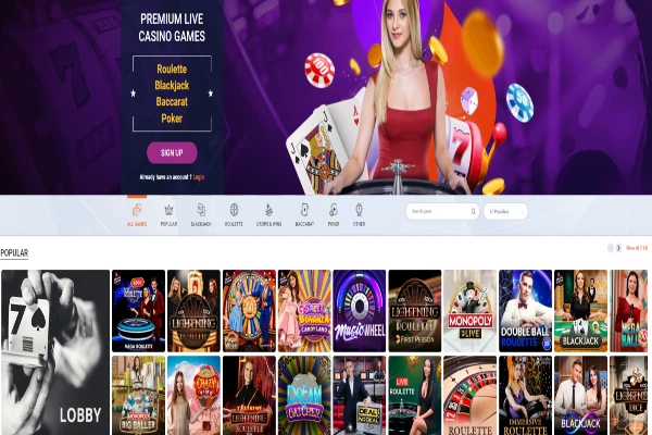 tonybet live casino